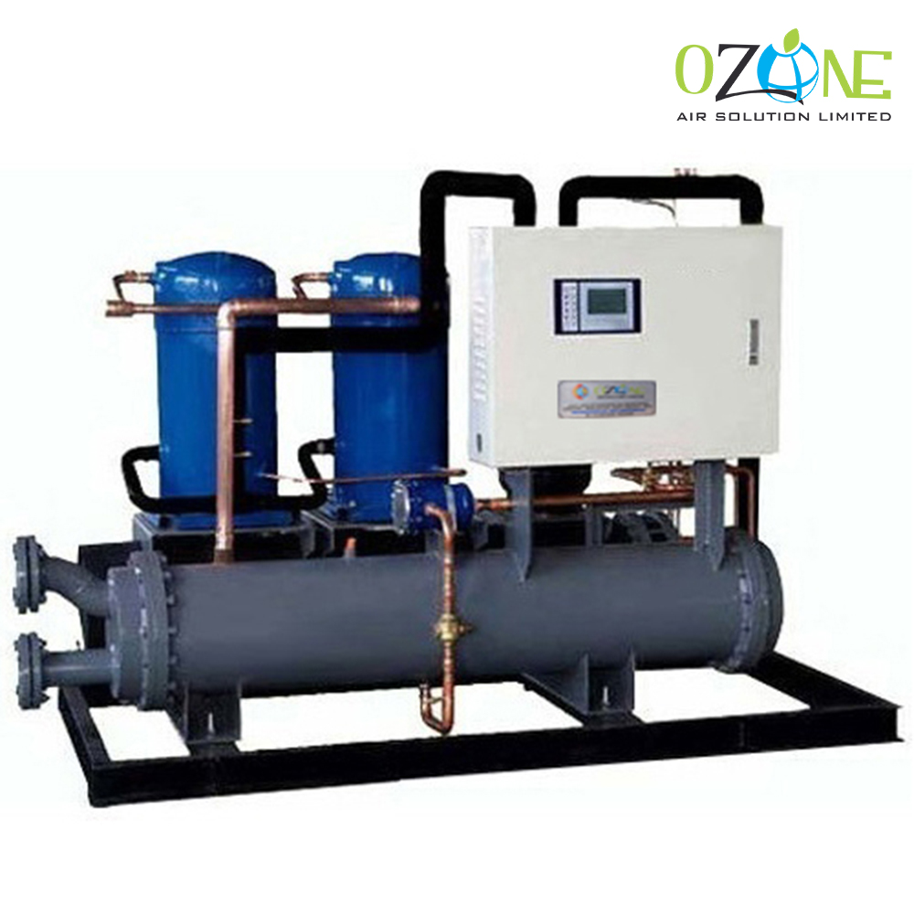 Water Cooled Scroll Chiller - Color: Grey