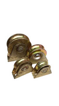 Ms Sliding Gate Wheel Pulley - Color: Golden