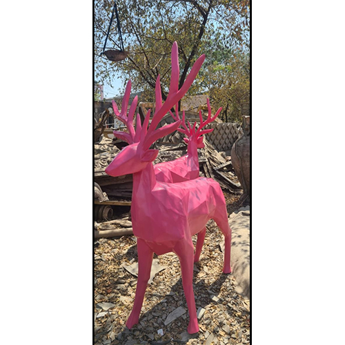 Carnival Theme Fiber Deer Decor