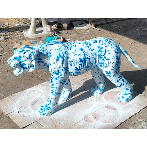 Fiber Tiger Statue