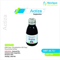 Phenylephrine 5 Mg + Paracetamol 125 Mg + Chlorpheniramine 1 Mg (Syrup