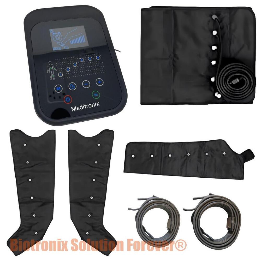 Digital Sequential Compression Therapy Machine with Complete Sleeve Set