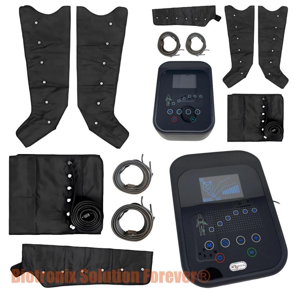 Digital Sequential Compression Therapy Machine with Complete Sleeve Set