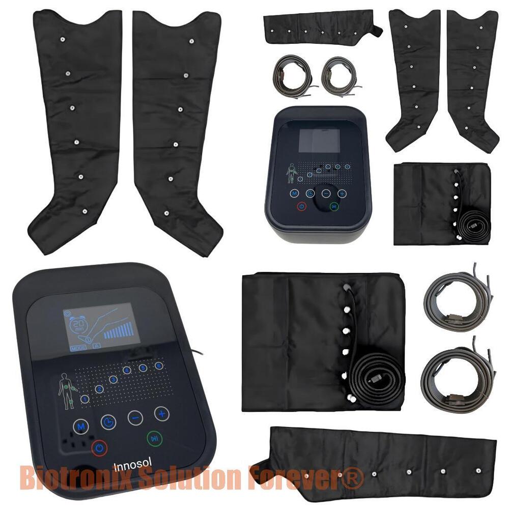 Digital Sequential Compression Therapy Machine with Complete Sleeve Set