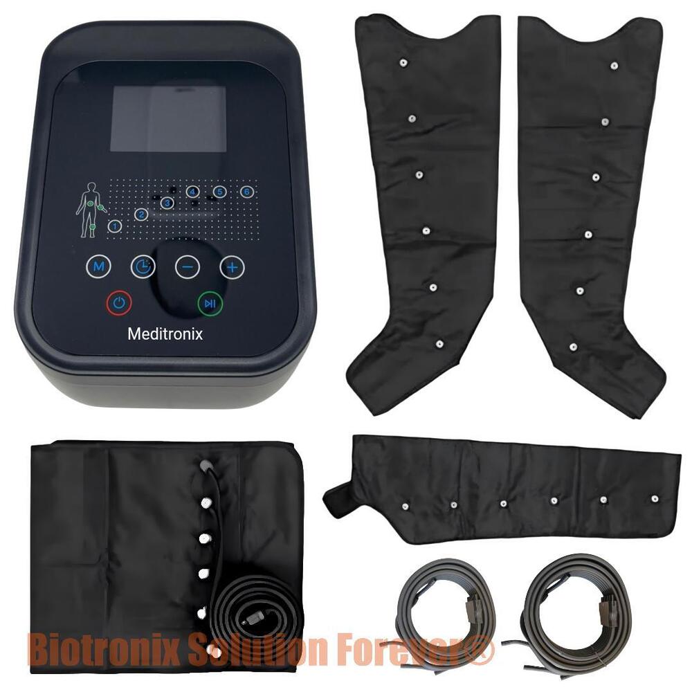 Digital Sequential Compression Therapy Machine with Complete Sleeve Set