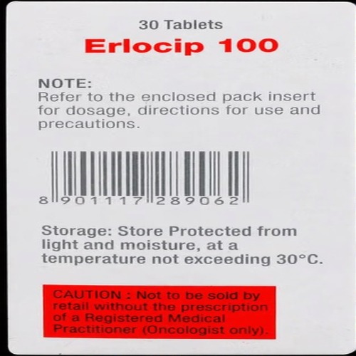 Erlocip 100 mg Tablet
