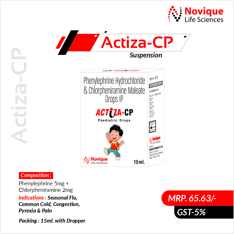 Phenylephrine 5 Mg + Chlorpheniramine 2 Mg