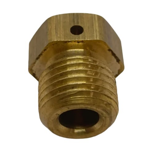 2 Inch Brass Hex Bushing - Color: Golden