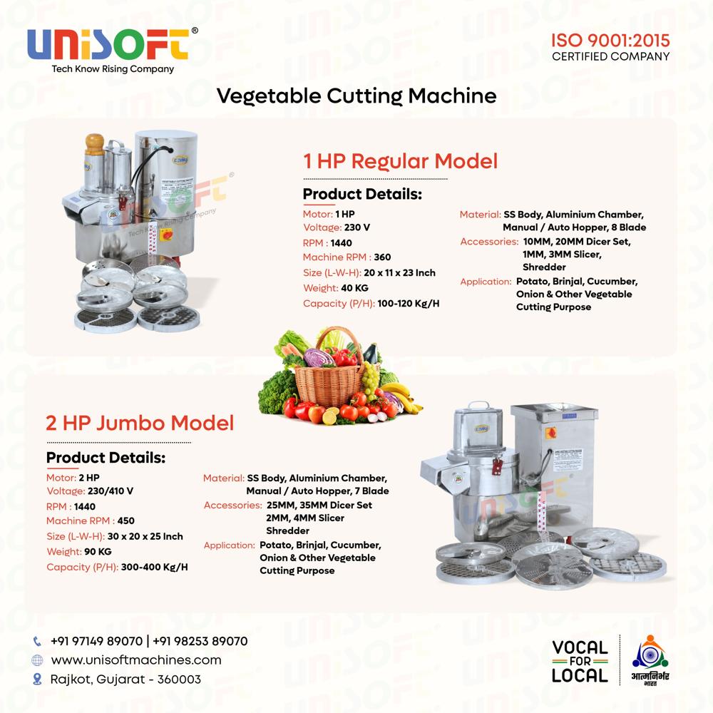 VEGETABLE SLICING MACHINE