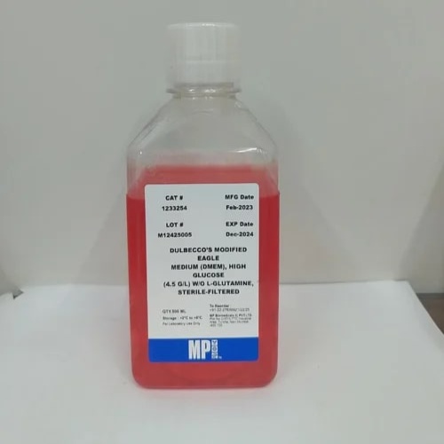 Dmem Low Glucose (1 G/L), With Stable Glutamine, With Sodium Pyruvate - Application: Industrial