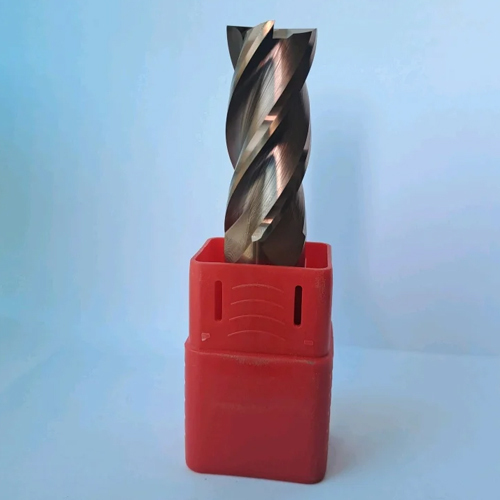 55 Hrc End Mill Cutter - Color: Silver