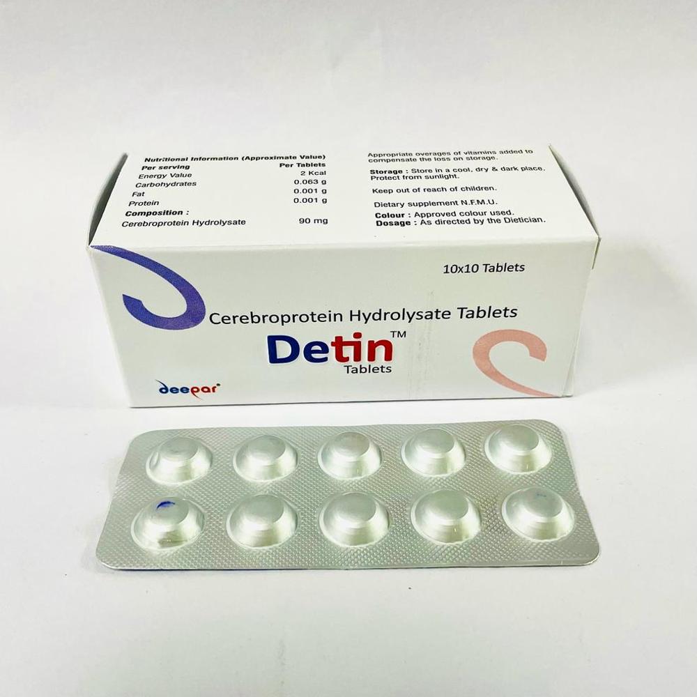 Cerebroprotein Hydrolysate 90Mg Tablet - Drug Type: General Medicines