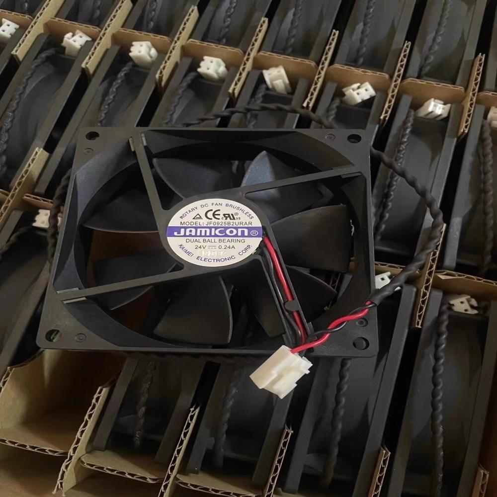 JAMICON JF0925B2URAR 24V DC 0.24A 9225mm Ball Bearing Industrial Axial Cooling Fan