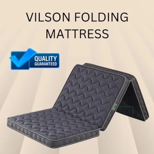 Versatile Folding Mattress - Color: As Per Requirement