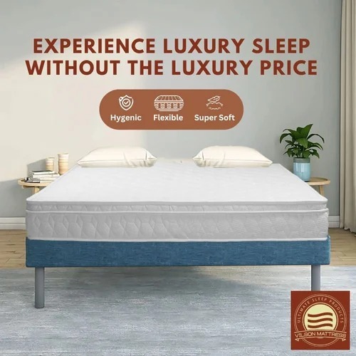 Spincare Foam Mattress - Color: As Per Requirement