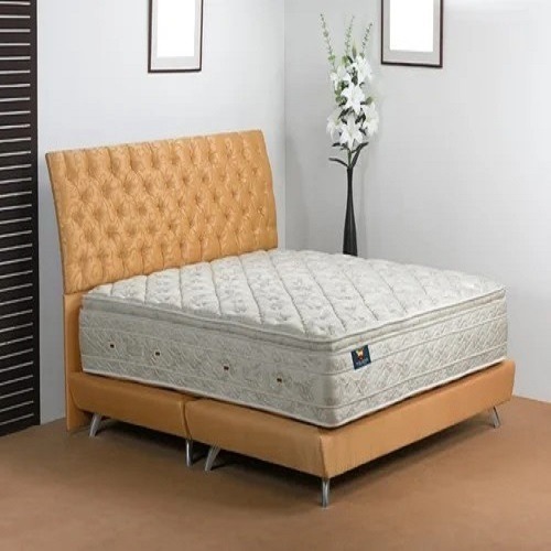 Bonnel Spring Mattress - Color: As Per Requirement