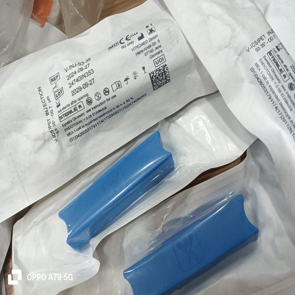 Injecting Vitromed - Color Code: Blue