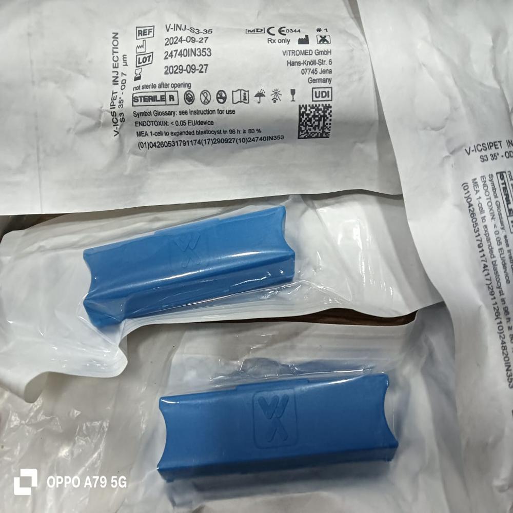 Injecting Vitromed - Color Code: Blue