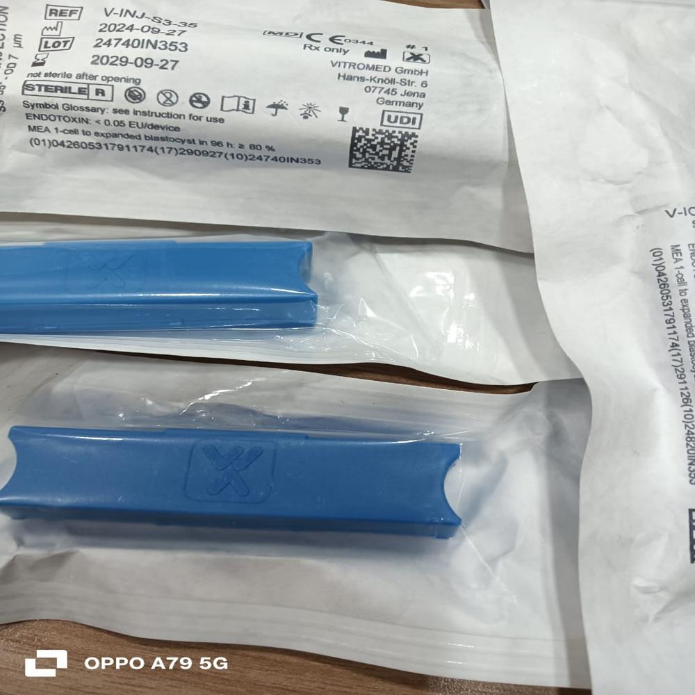 Injecting Vitromed - Color Code: Blue
