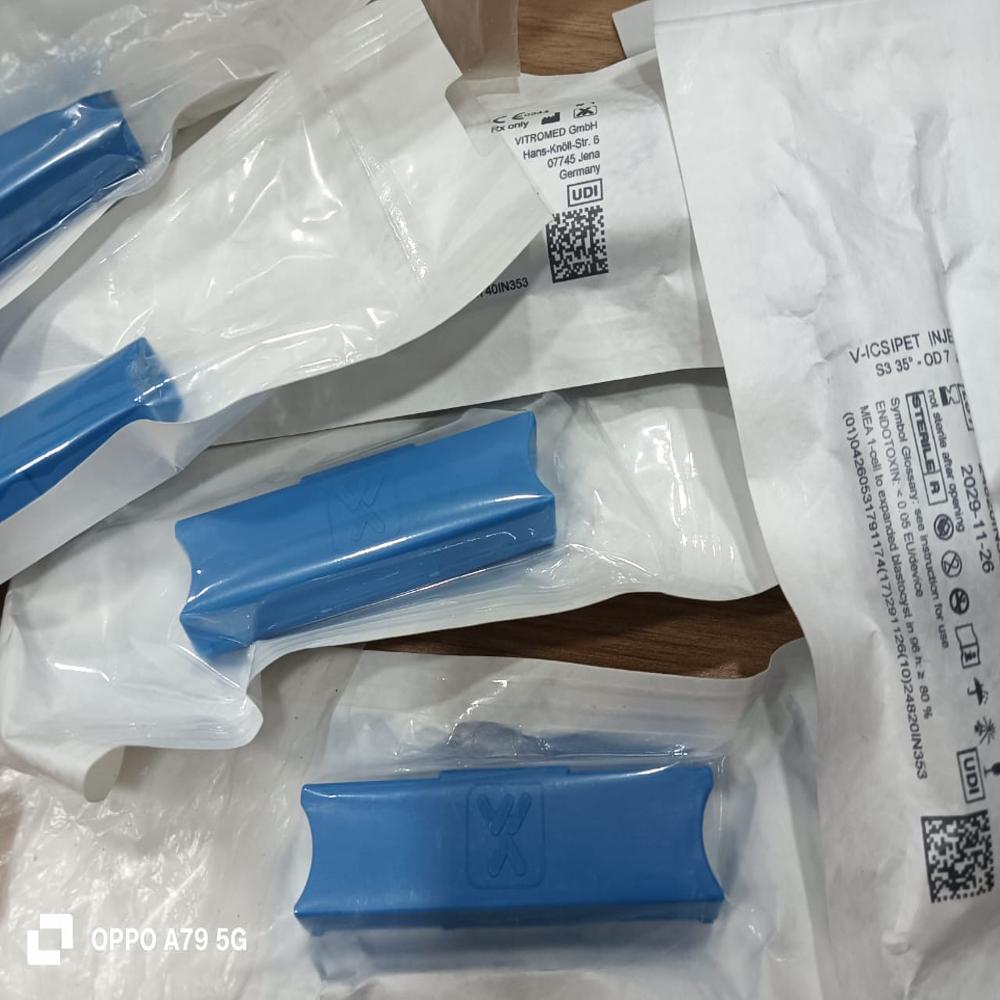 Injecting Vitromed - Color Code: Blue