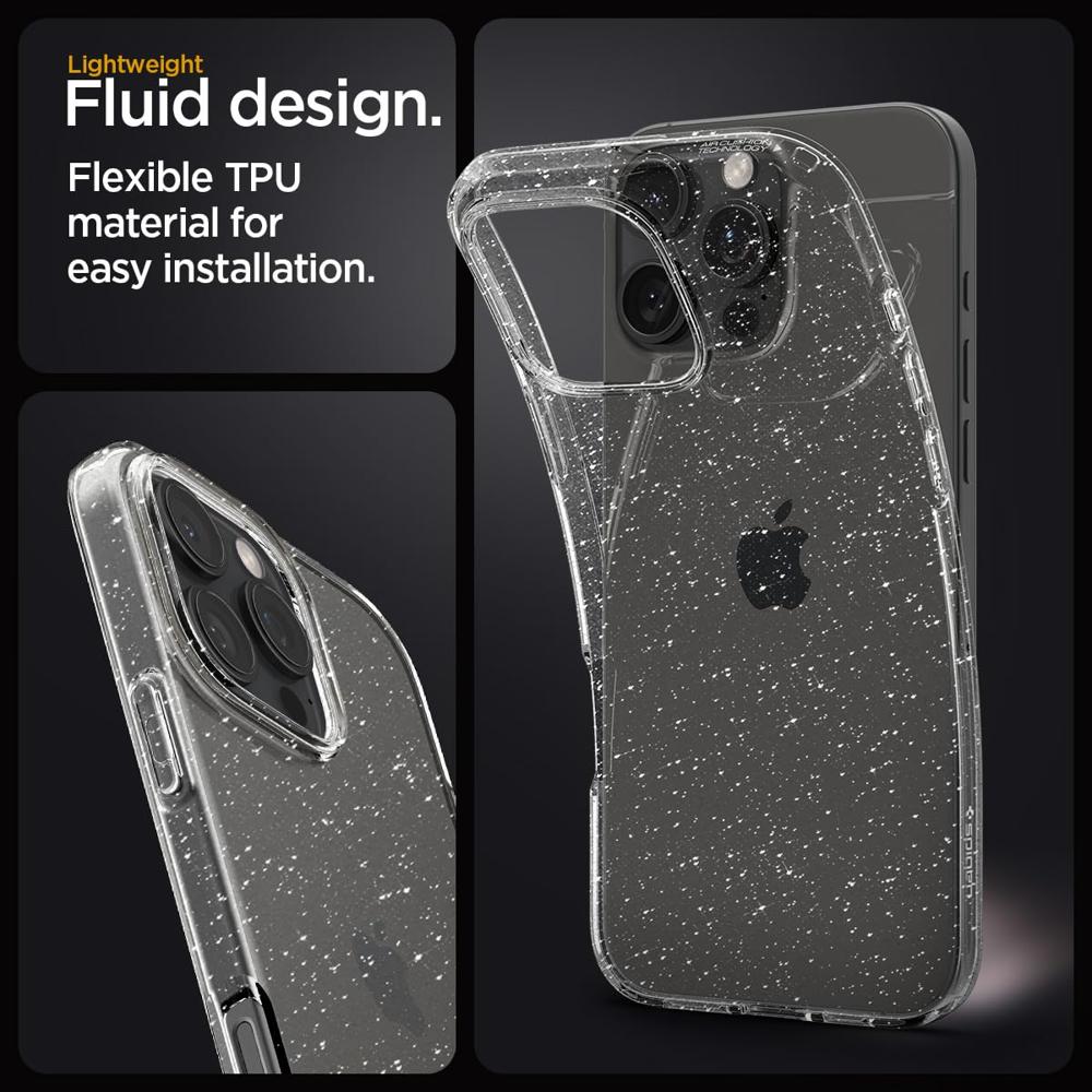 Spigen Glitter Cover Case For iPhone 16 Pro Max- Crystal Quartz