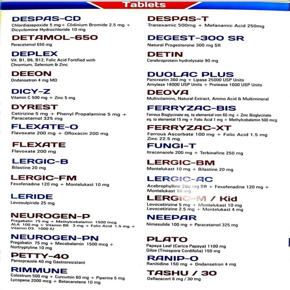 Ferrous Bisglycinate Zinc Bisglycinate Folic Acide 1mg Methylcobalamin Tablet - Storage Instructions: Dry Place