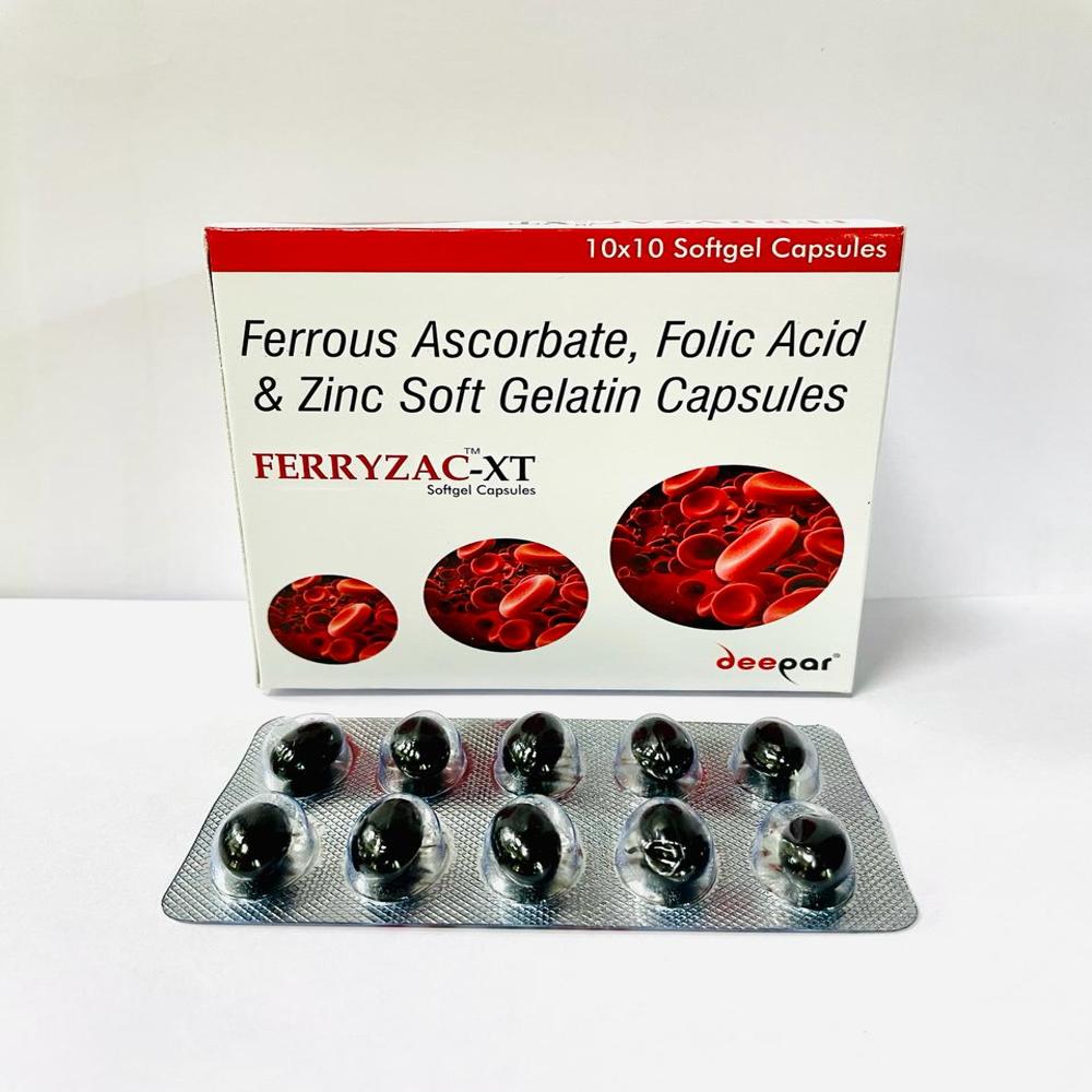 Ferrous Ascorbate Folic Acid Zinc Tablet