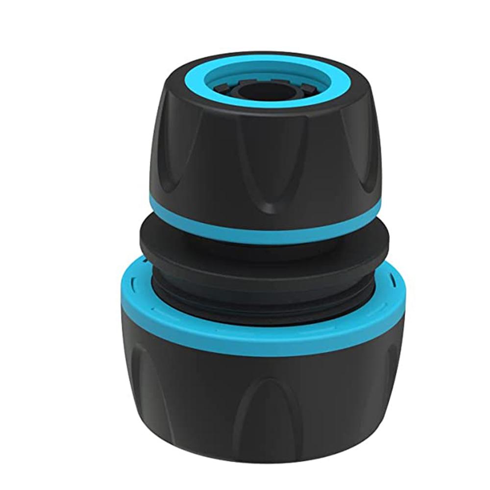 Garden Water Hose Connector - Color: Blue