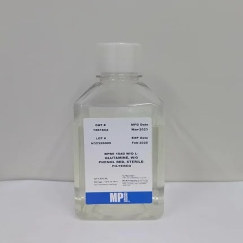 Rpmi 1640, W/O L-Glutamine, W/O Phenol Red - Cas No: 091261654