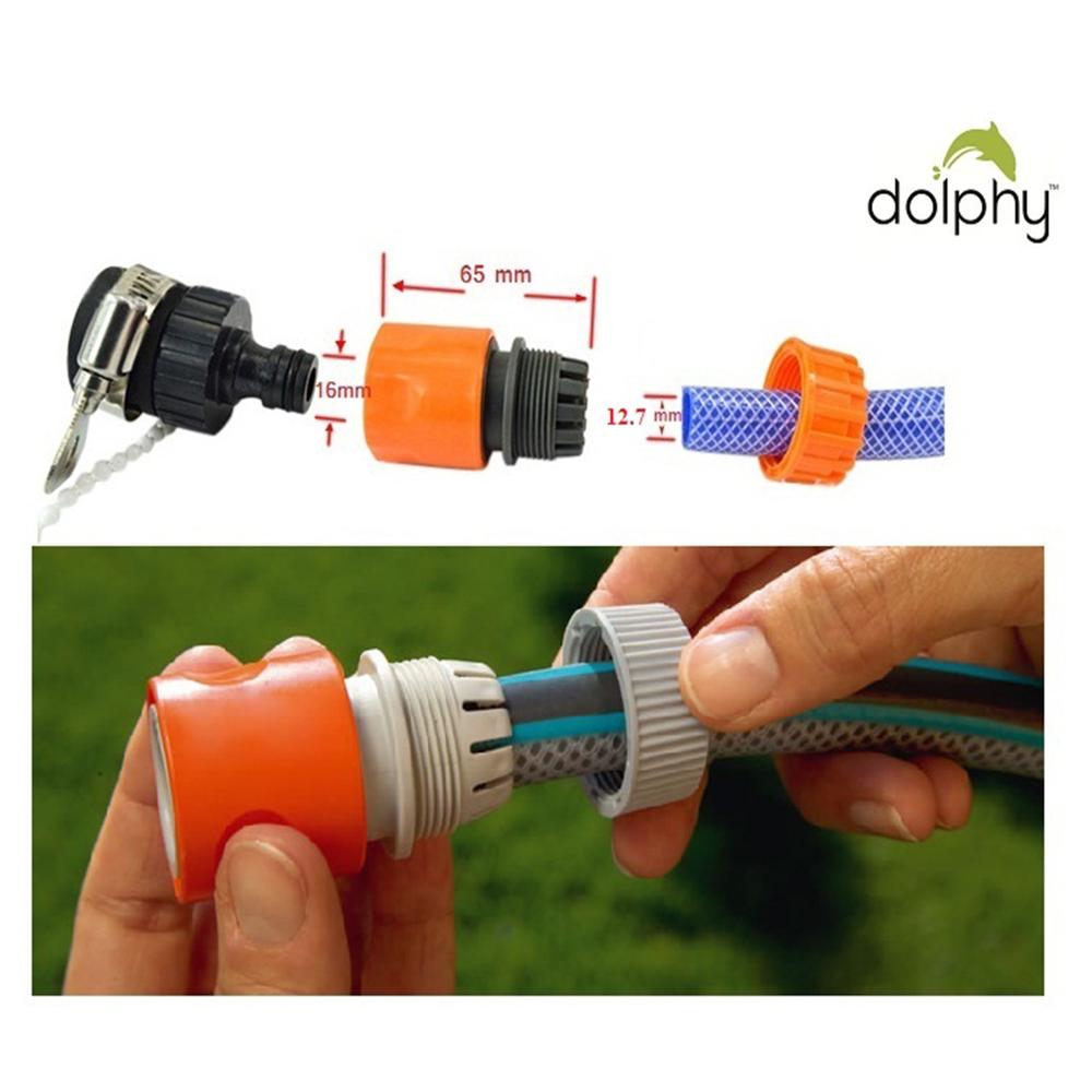 Garden Water Hose Pipe Quick - Color: Orange