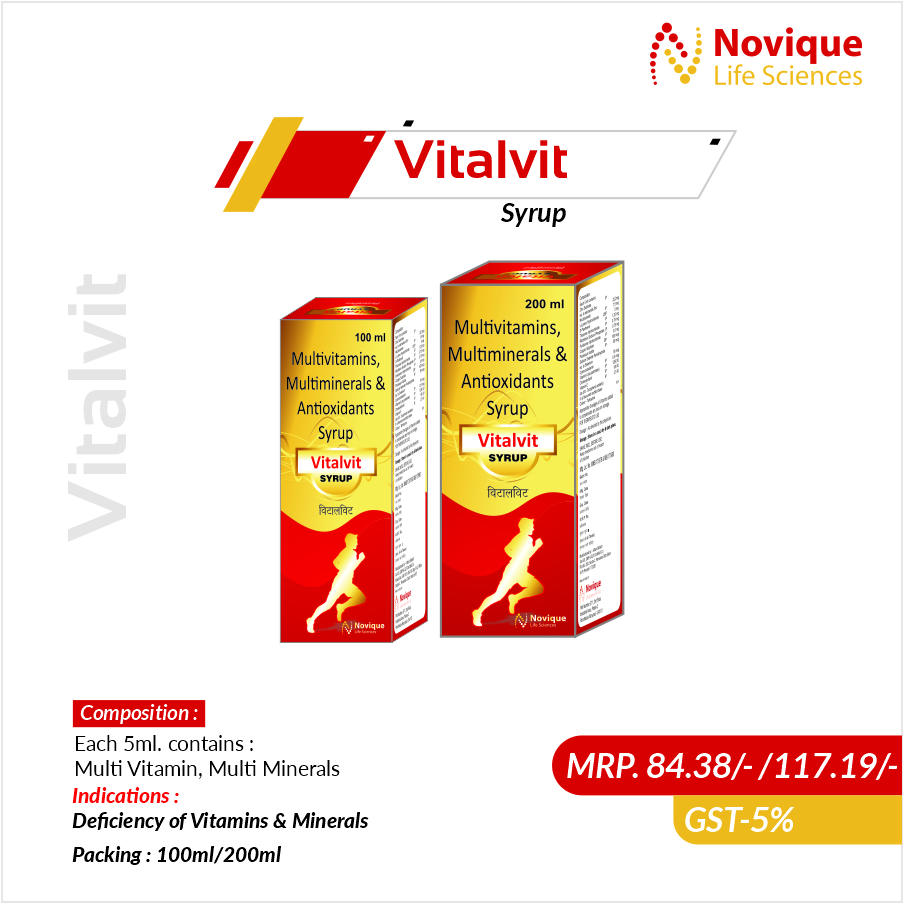 Multi Vitamin, Multi Minerals and Anti-Oxidant (Syrup)