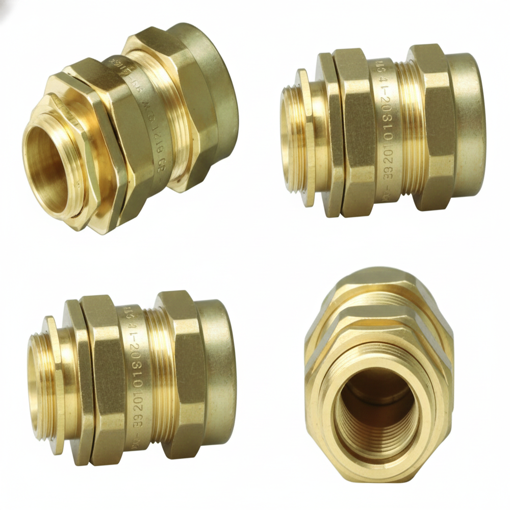 40S CW 4PT Brass Cable Glands