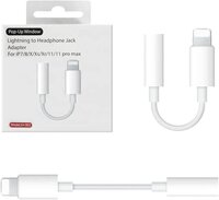 Lightning To 3.5mm Headphone Jack - Body Material: Abs