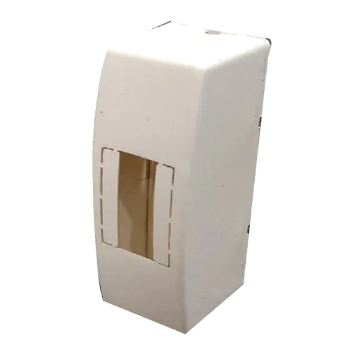 2 Pole Plastic Mcb Box - Color: White