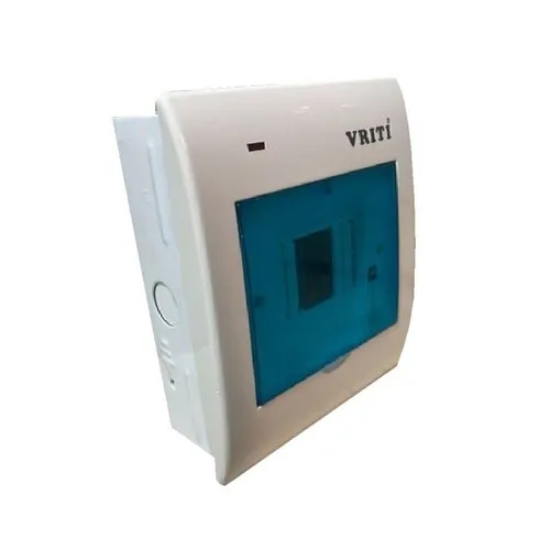 White Line Mcb Box - External Size: 10X8I Inch (In)