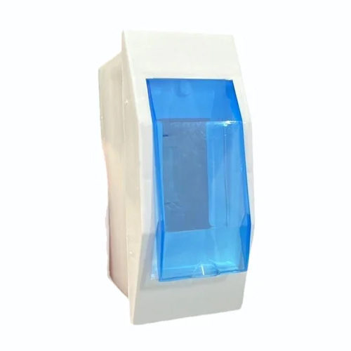 3 Way Mcb Box - Color: Blue Glass White Body