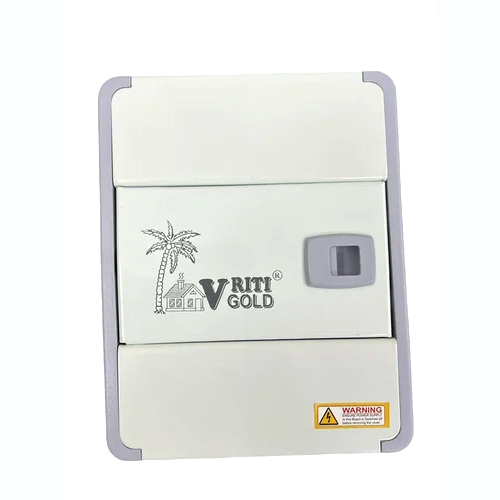 4 Way Mcb Distribution Box - Color: White