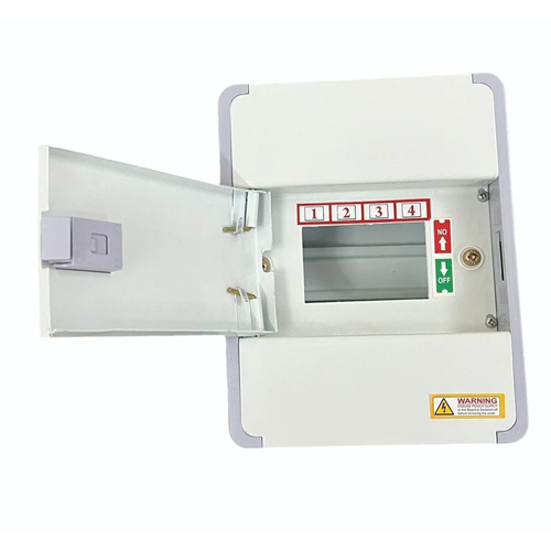 Fybro Model Double Door Mcb Box - Color: White