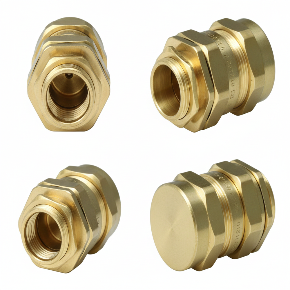 20S CW 4PT Brass Cable Glands