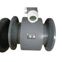 Integral Remote Type Electromagnetic Flow Meter - Color: Grey