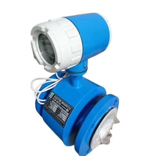 Flange Electromagnetic Flow Meter - Color: Blue