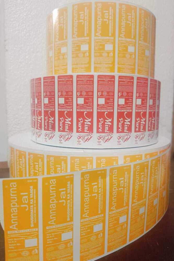 Beverages Juice Packaged Drinking Water Products Label - Color: Various Available