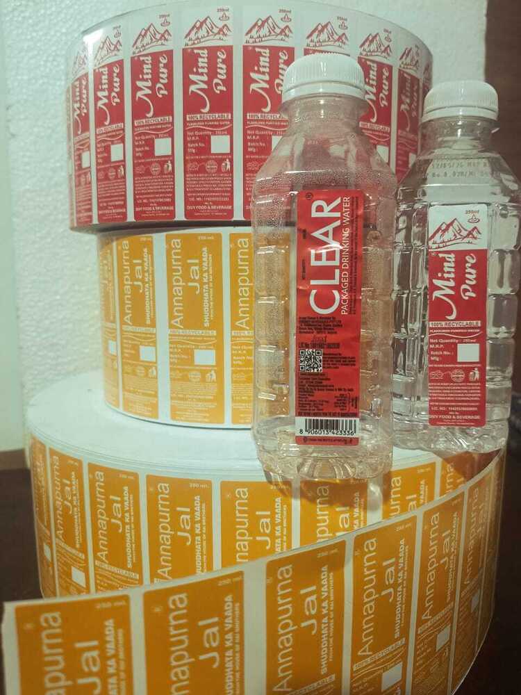 Beverages Juice Packaged Drinking Water Products Label - Color: Various Available