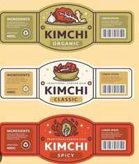 Food And Fmcg Goods Products Labels - Color: Various Available