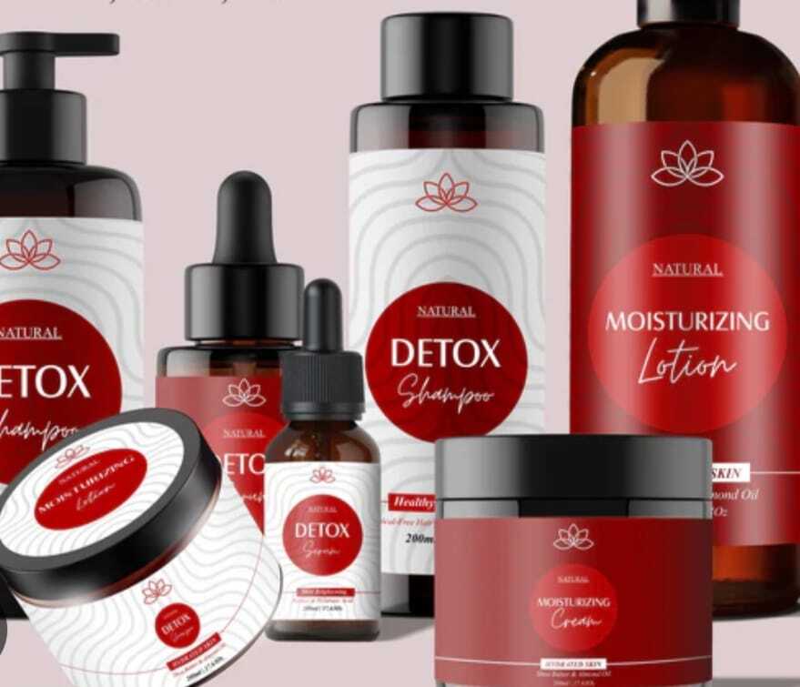 Cosmetics Herbal Personal Care Products Label