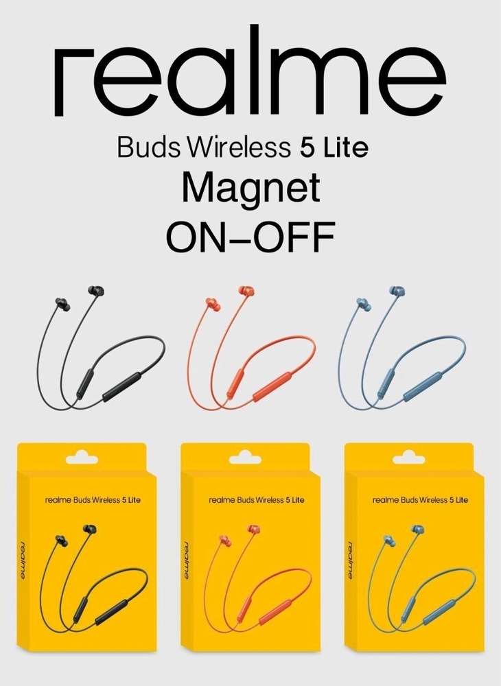 Realme Buds 5 Lite Neckband