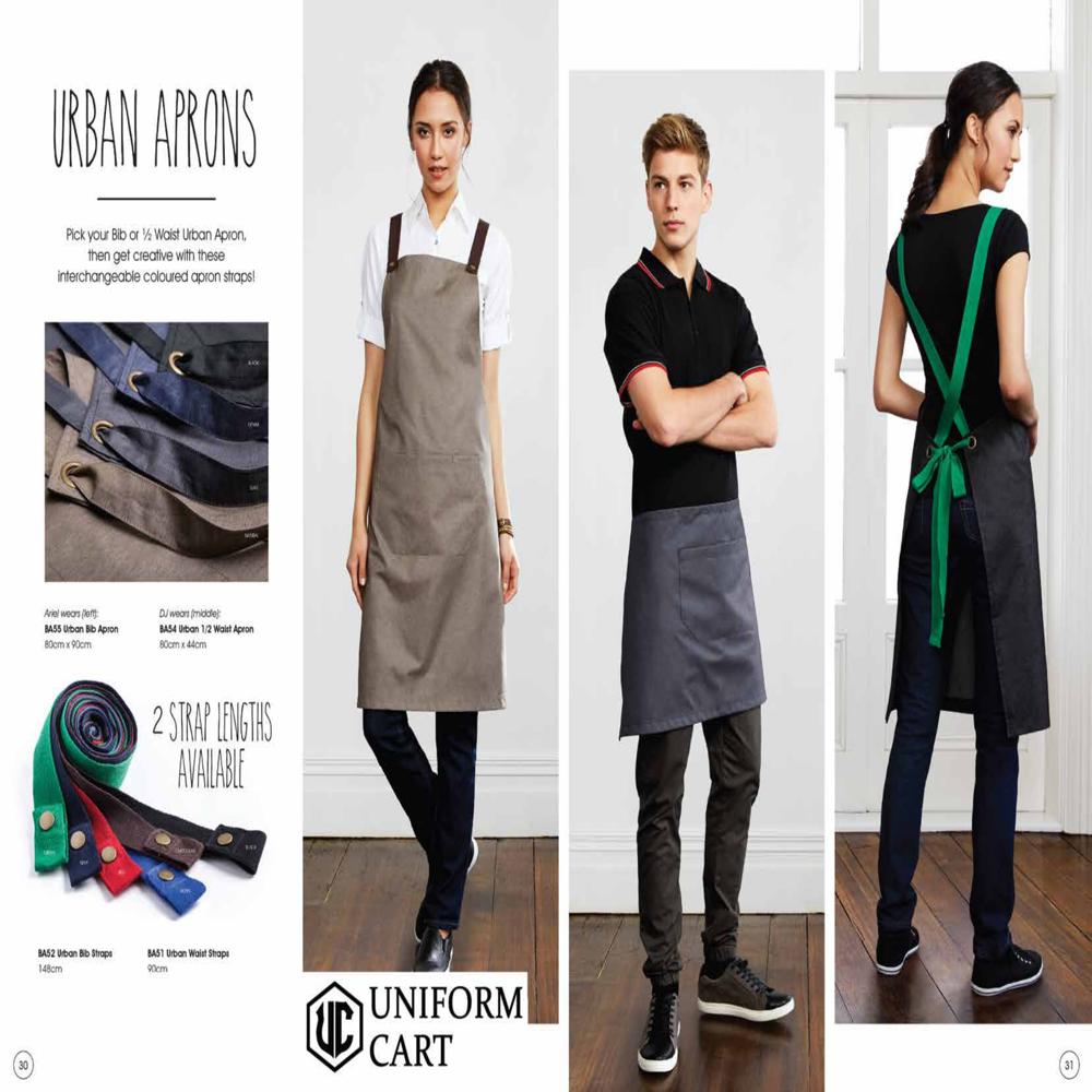Waterproof Kitchen Apron - Color: Blue