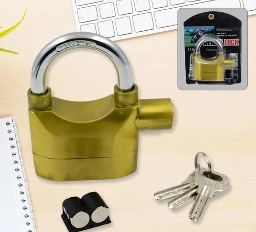 Multicolor Touch Siren Motion Sensor Alarm Lock