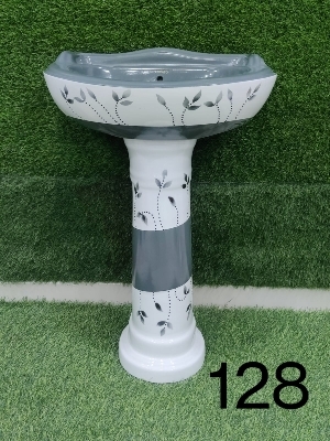 Virosa Pedestal Wash Basin - Feature: Gz