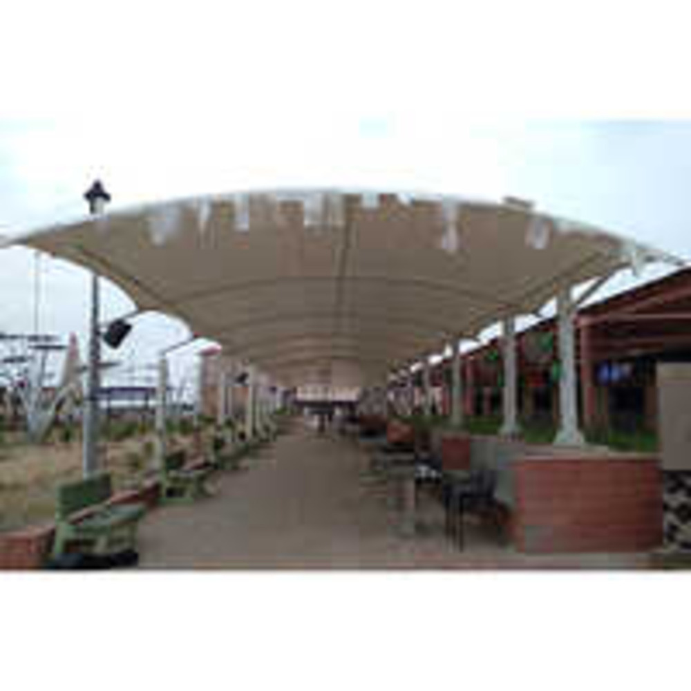 Modular Fixed Tensile Structure - Color: White